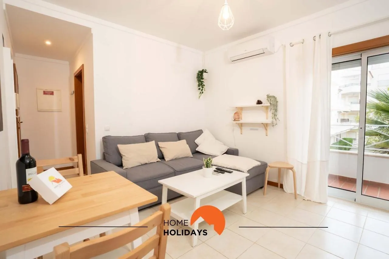 #083 Balcony With Ac, Garden View 5Min Beach Albufeira Apartment