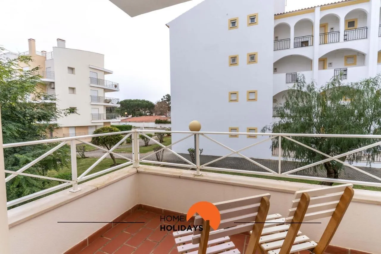 #083 Balcony With Ac, Garden View 5Min Beach Albufeira Apartment