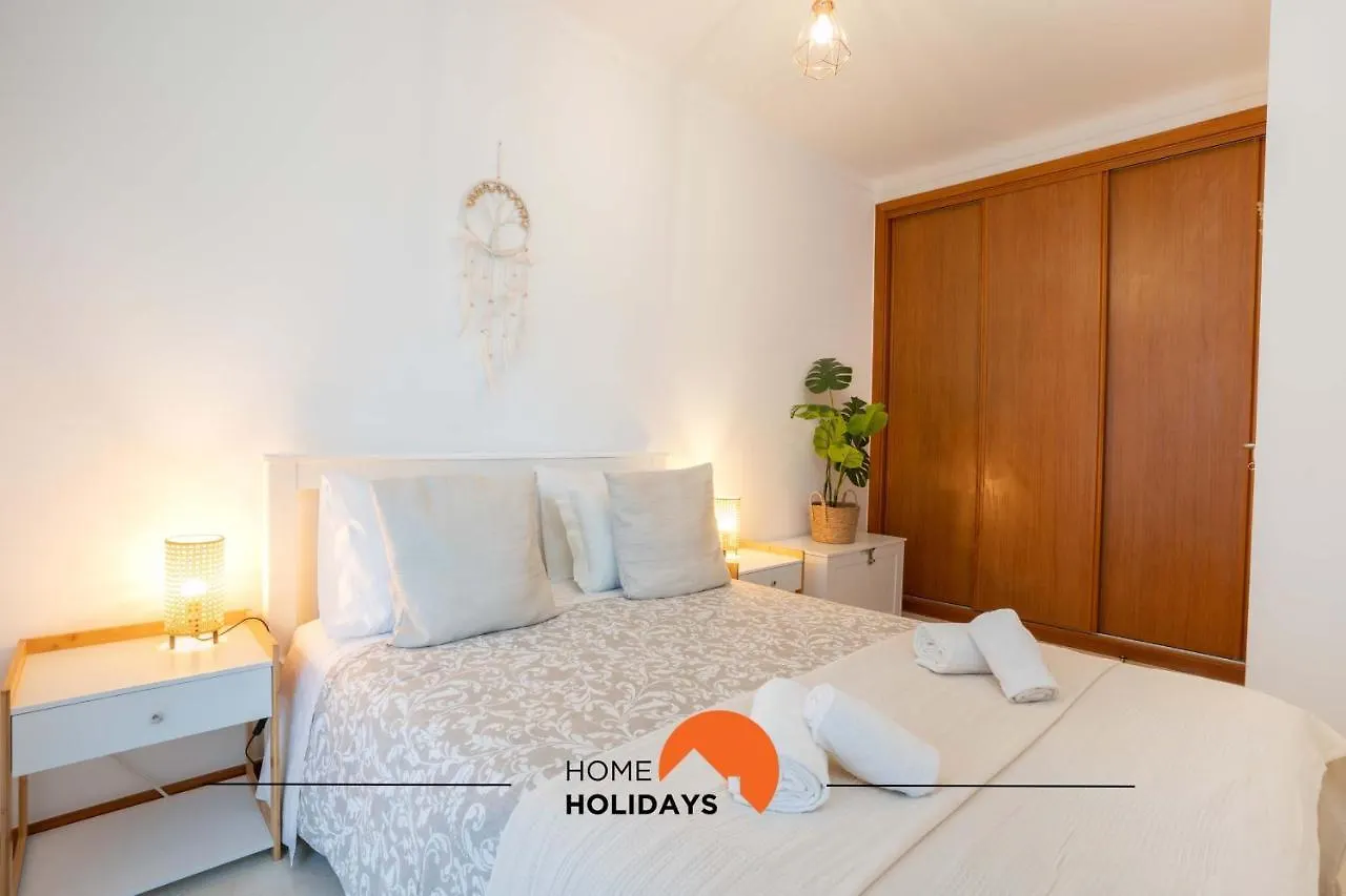 #083 Balcony With Ac, Garden View 5Min Beach Albufeira Apartment